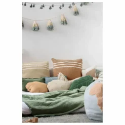 Coussin Duetto | Vert olive