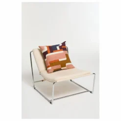 Coussin en soie Petra | Blush