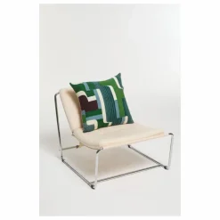 Coussin en soie Petra | Vert