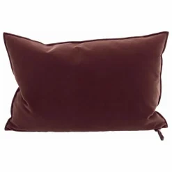 Coussin en velours Palazzo | Argile