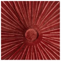 Coussin en velours Ripple | Rose