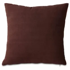 Coussin en velours Striped | Rose