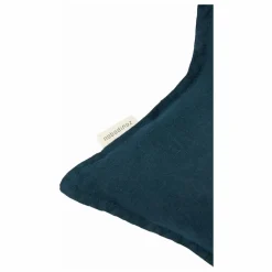 Coussin Etoile - Lin Français | Bleu nuit