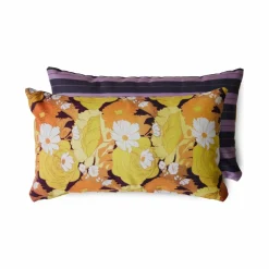 Coussin imprimé Bloom | Jaune