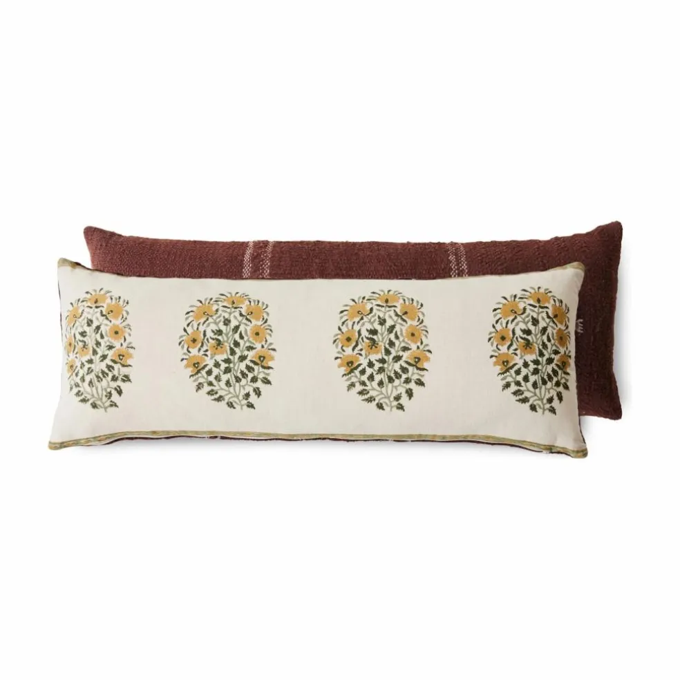 Coussin imprimé Farmhouse | Crème