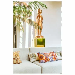 Coussin imprimé Farmhouse | Crème