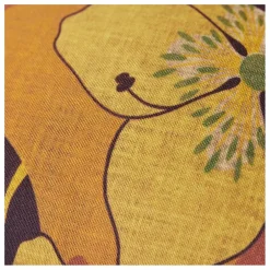 Coussin imprimé Heyday | Jaune