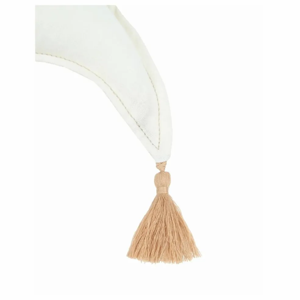 Coussin Lune - Lin Français | Ecru