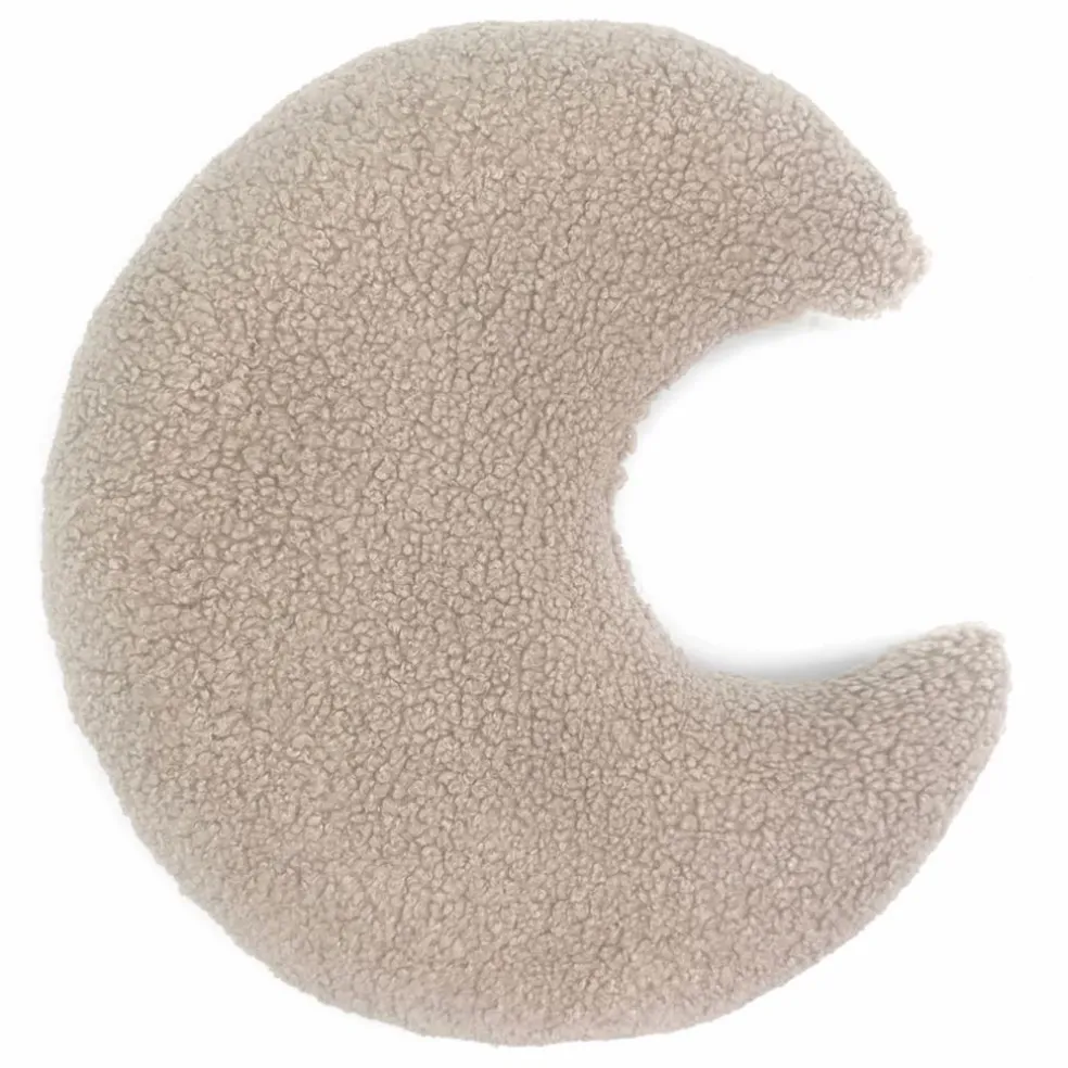 Coussin Lune | Marron clair