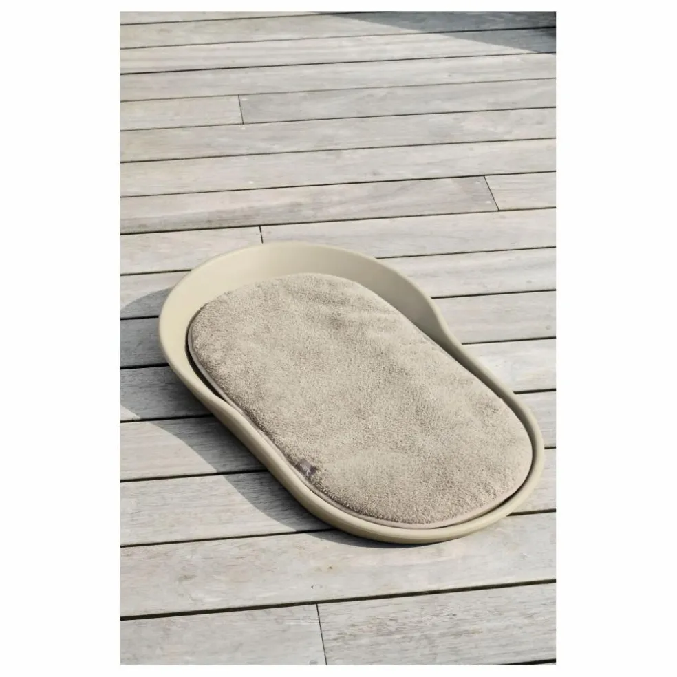 Coussin Mamee éponge | Gris vert