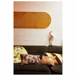 Coussin matelassé Retro Wave | Orange