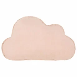 Coussin Nuage - Lin Français | Rose poudré