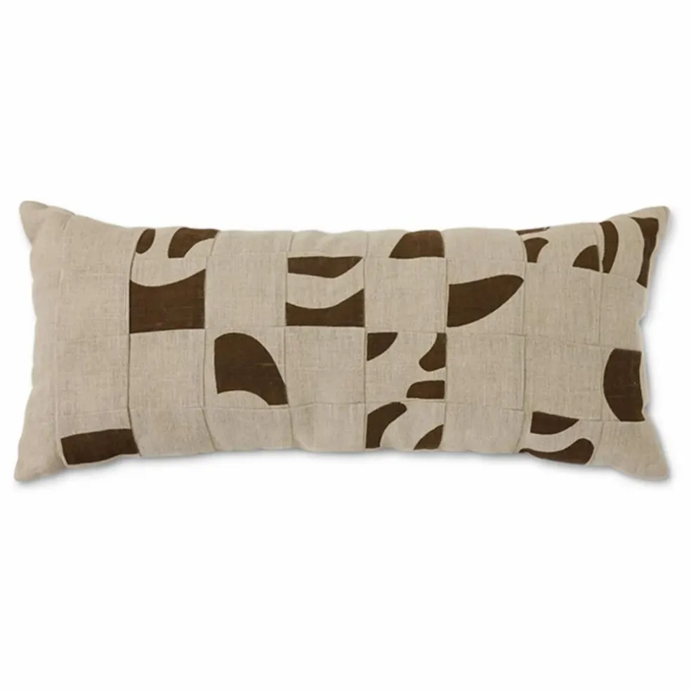Coussin patchwork | Naturel