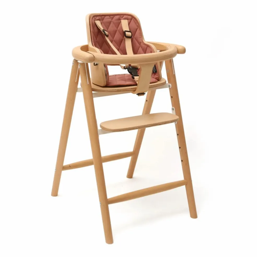 Coussin pour chaise haute Tobo | Bois de rose