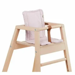 Coussin pour chaise haute Robot en coton bio | Lilas