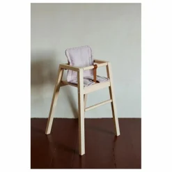 Coussin pour chaise haute Robot en coton bio | Lilas