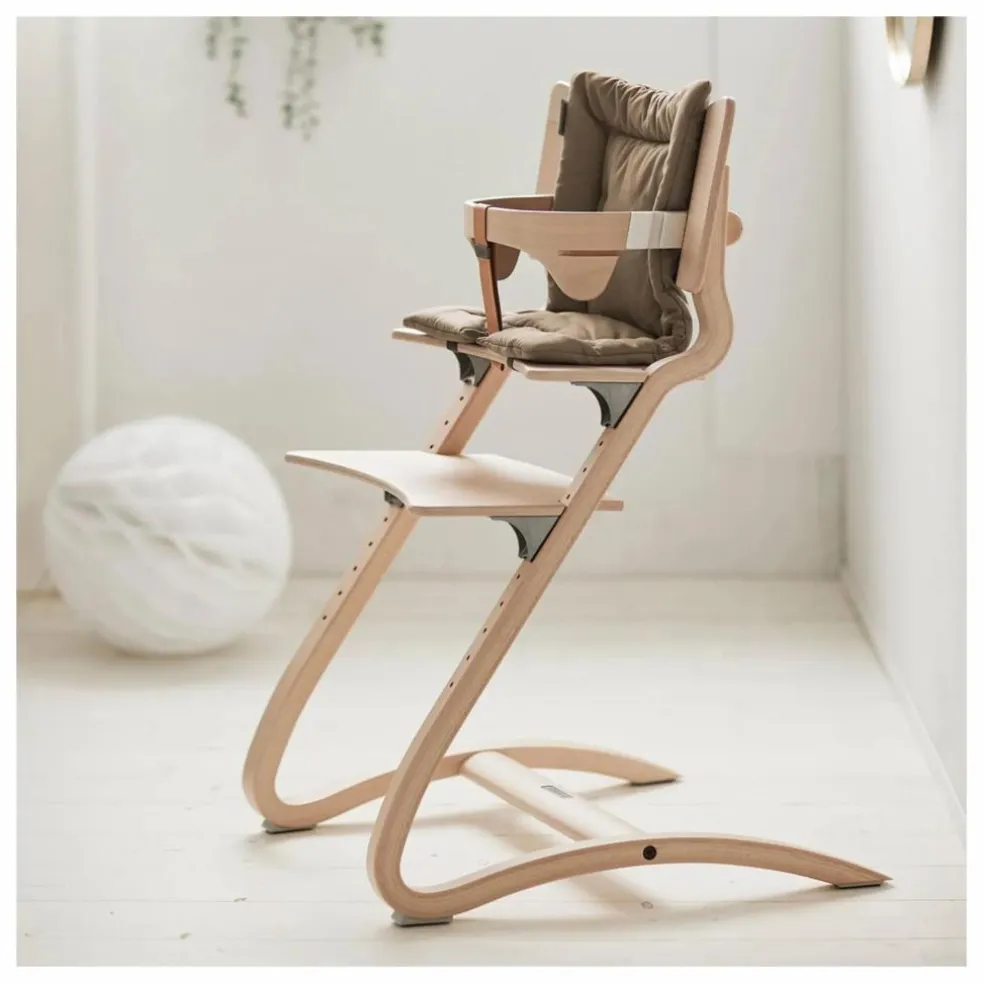 Coussin pour chaise haute en coton bio | Mocha