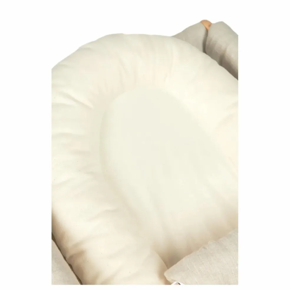 Coussin réducteur pour transat Growing green en sergé de coton bio