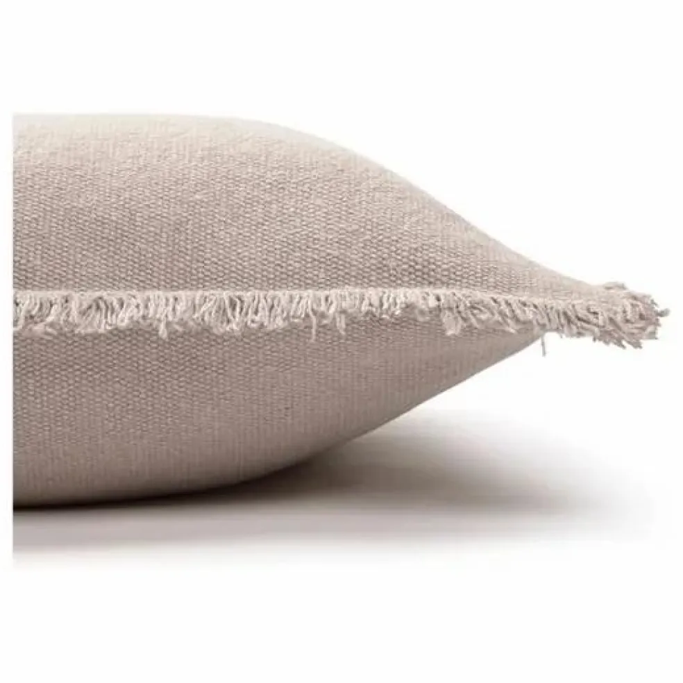 Coussin rectangulaire Stonewashed | Gris perle