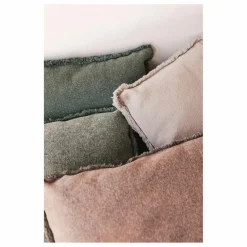 Coussin rectangulaire Stonewashed | Rose