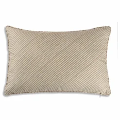Coussin réversible en velours Yuki Gris