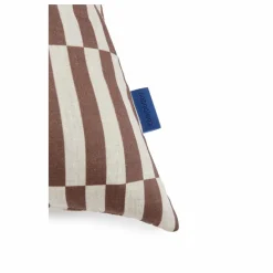 Coussin Stanley Lines | Marron