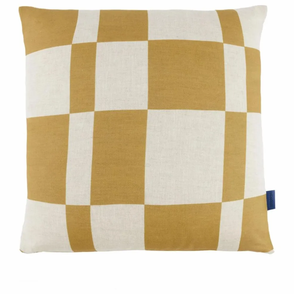 Coussin Stanley Tiles | Jaune moutarde