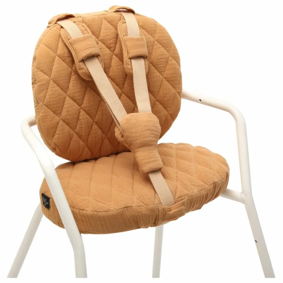 Coussin Tibu en coton biologique | Camel