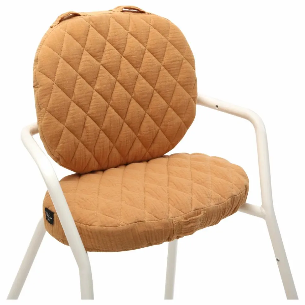 Coussin Tibu en coton biologique | Camel