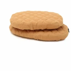 Coussin Tibu en coton biologique | Camel