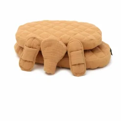 Coussin Tibu en coton biologique | Camel