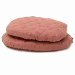 Coussin Tibu en coton biologique | Bois de rose