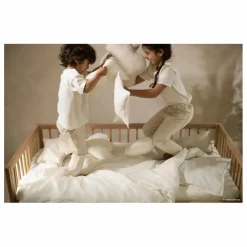 Coussin étoile - Lin Français | Blanc