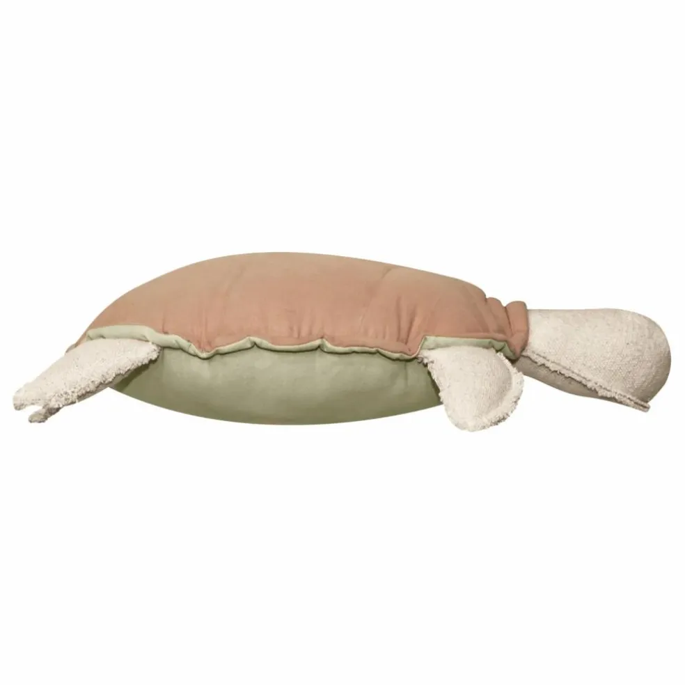 Coussin Turtle | Noisette
