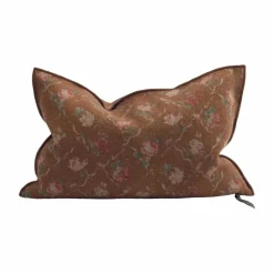 Coussin Vice Versa en lin Jardin Secret | Havane