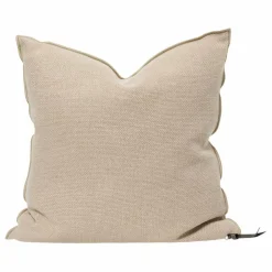 Coussin Vice Versa en toile Formentera | Nude