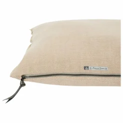 Coussin Vice Versa en toile Formentera | Nude