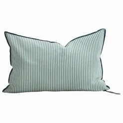 Coussin Vice Versa en toile Portofino | Aqua