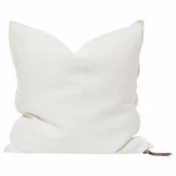 Coussin Vice Versa en toile Formentera | Blanc