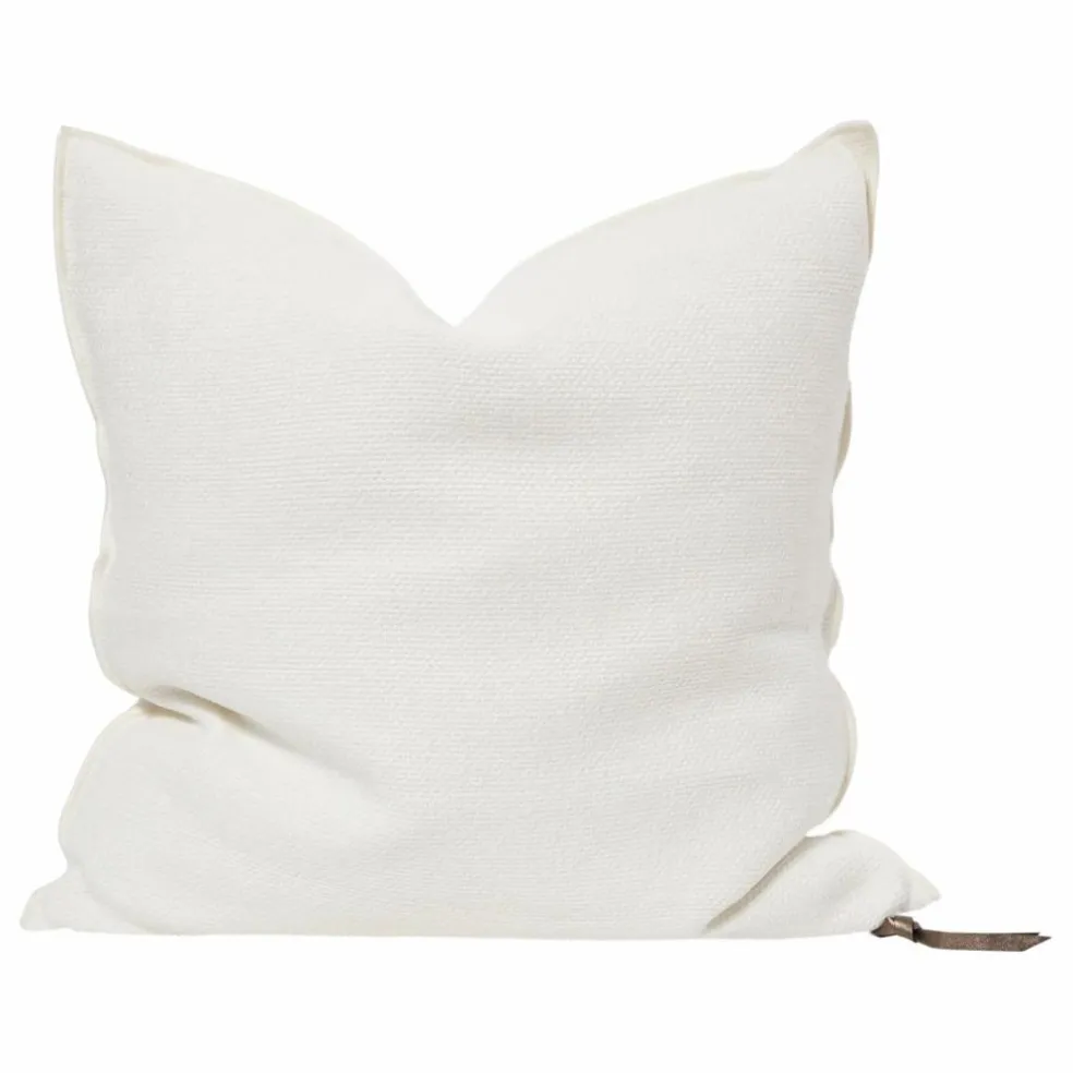 Coussin Vice Versa en toile Formentera | Blanc