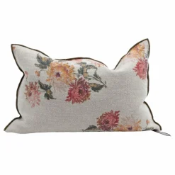 Coussin Vice Versa Lin Wabi Sabi Imprimé | Bouquet Impérial