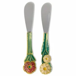 Couteaux à beurre Posy - Set de 2 | Vert