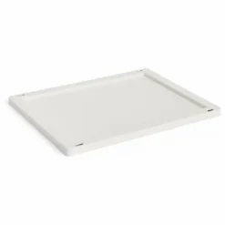 Couvercle rectangulaire pour cagette pliable Crate | Blanc