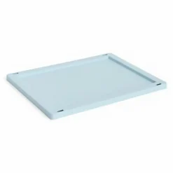 Couvercle rectangulaire pour cagette pliable Crate | Bleu