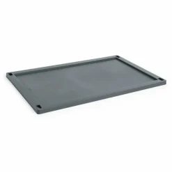 Couvercle rectangulaire pour cagette pliable Crate | Charbon