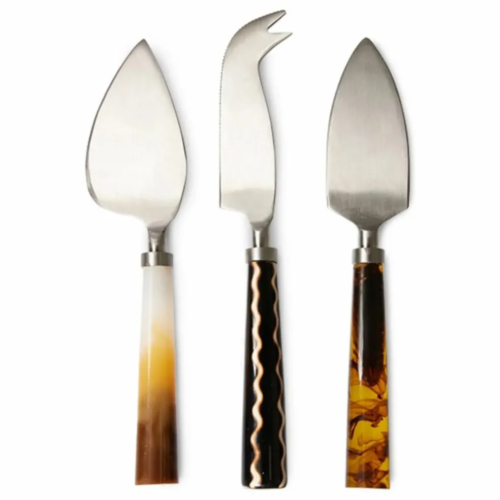 Couverts à fromage - Set de 2 | Marron