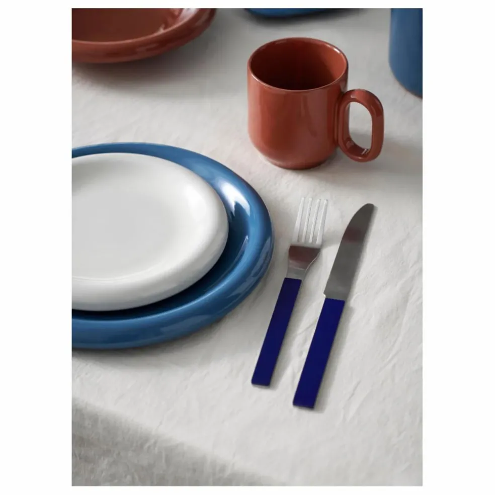 Couverts 4 pièces, Muller Van Severen - Set de 4 | Bleu marine