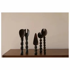 Couverts à salade en bois de teck | Teck