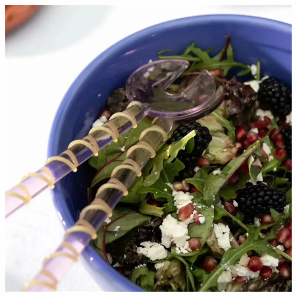 Couverts à salade Sling | Rose