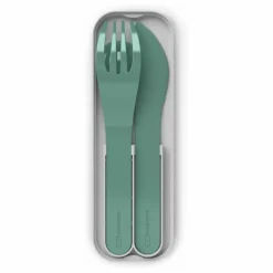 Couverts biodégradables MB Pocket Color | Vert forêt